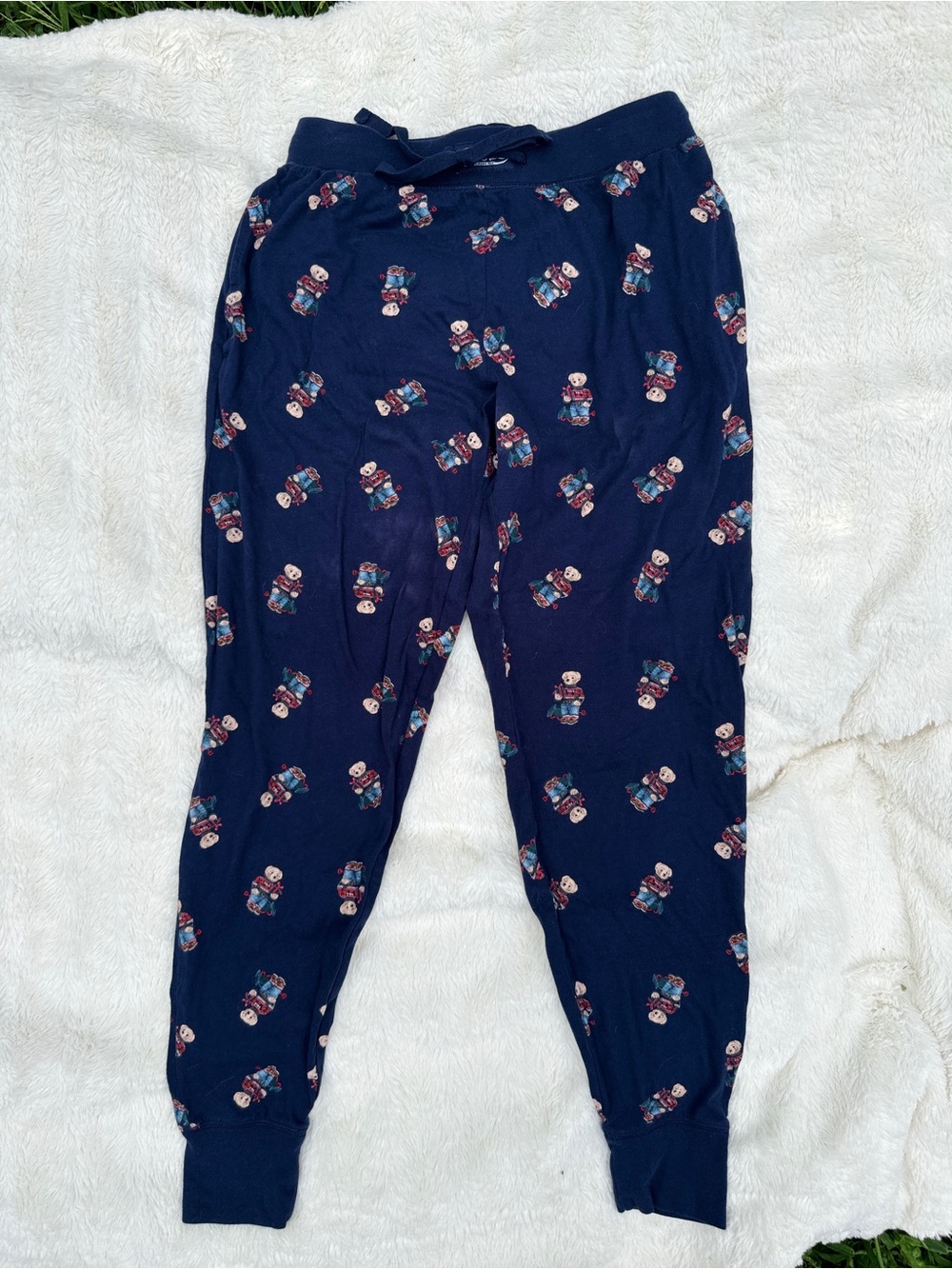 Polo Ralph Lauren Polo Bear Pajama Jogger Pants Navy Men’s Small Sleepwear